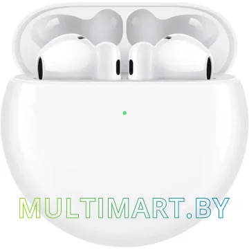 Наушники Huawei FreeBuds 4 (керамический белый, международная версия) картинка 3